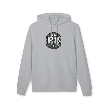 Christian Jesus Graphic Hoodie — Faith Cross & Dove Design