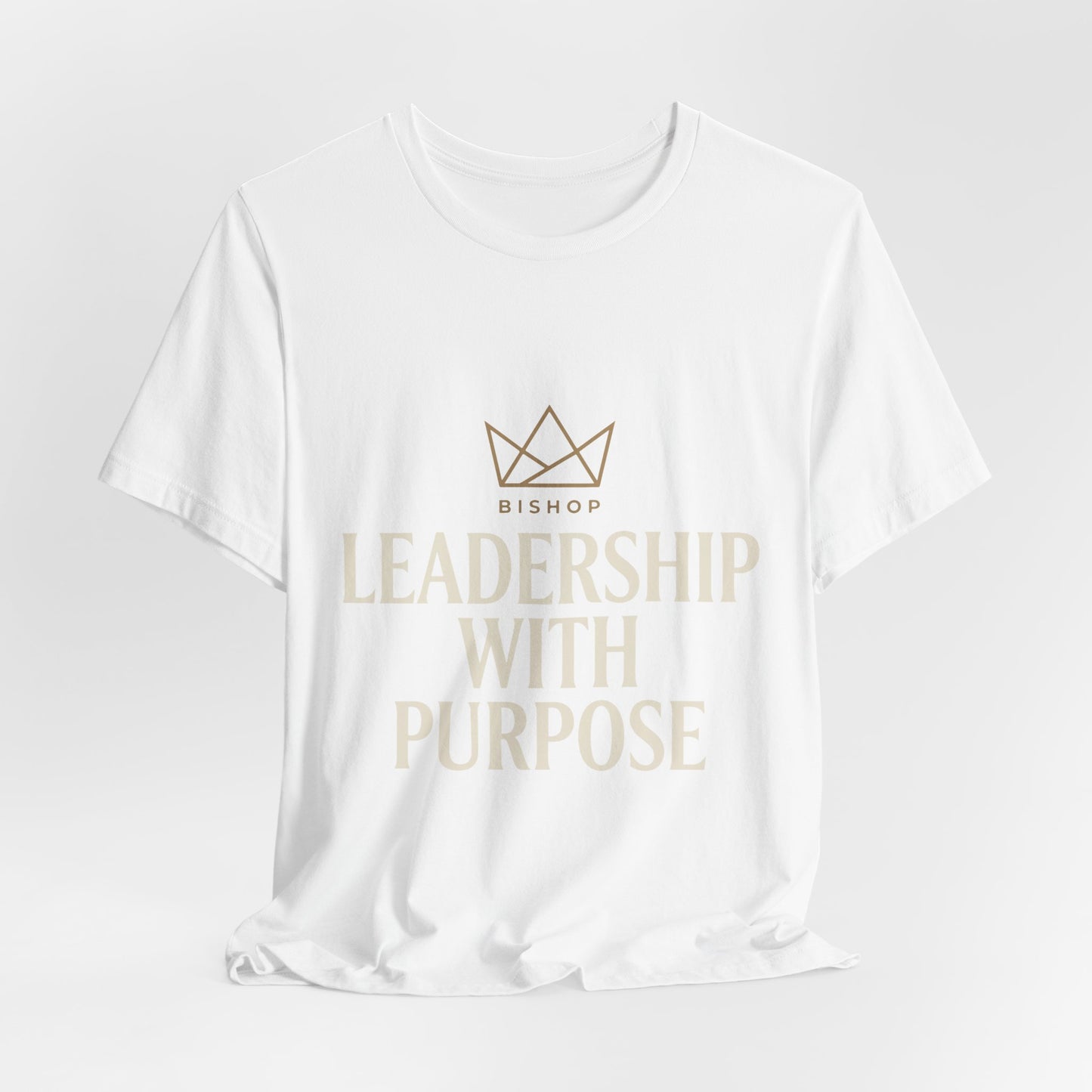 Leadership With Purpose Tee — Inspirational Crown Graphic T-Shirt