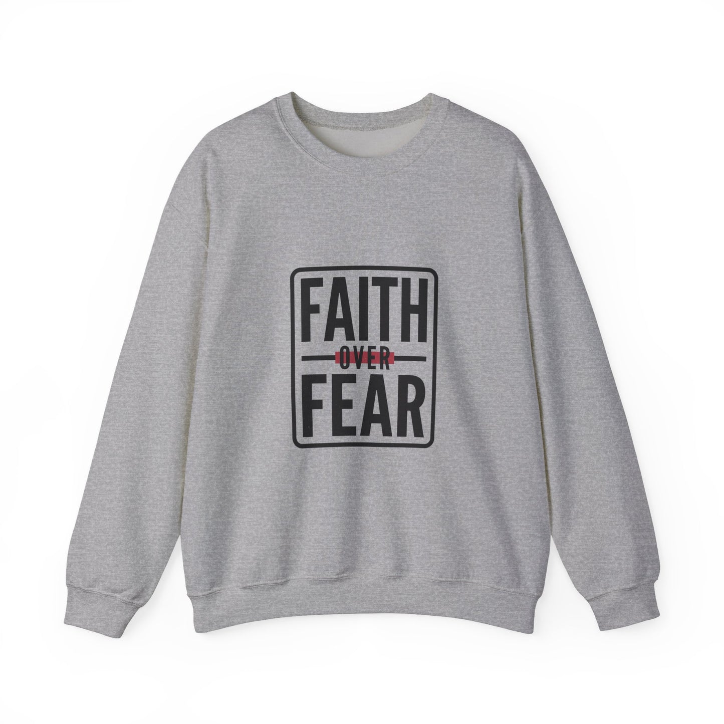 Faith Over Fear Sweatshirt | hometown pride, city basketball