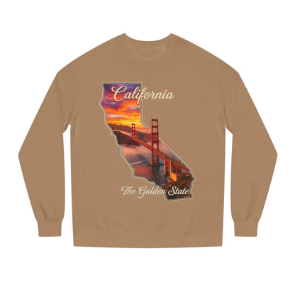 California Golden State Sweatshirt — Golden Gate Sunset Crew