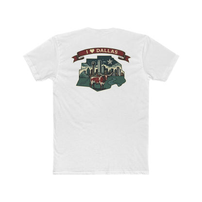 I Heart Dallas Tee — Vintage Dallas Skyline T-Shirt