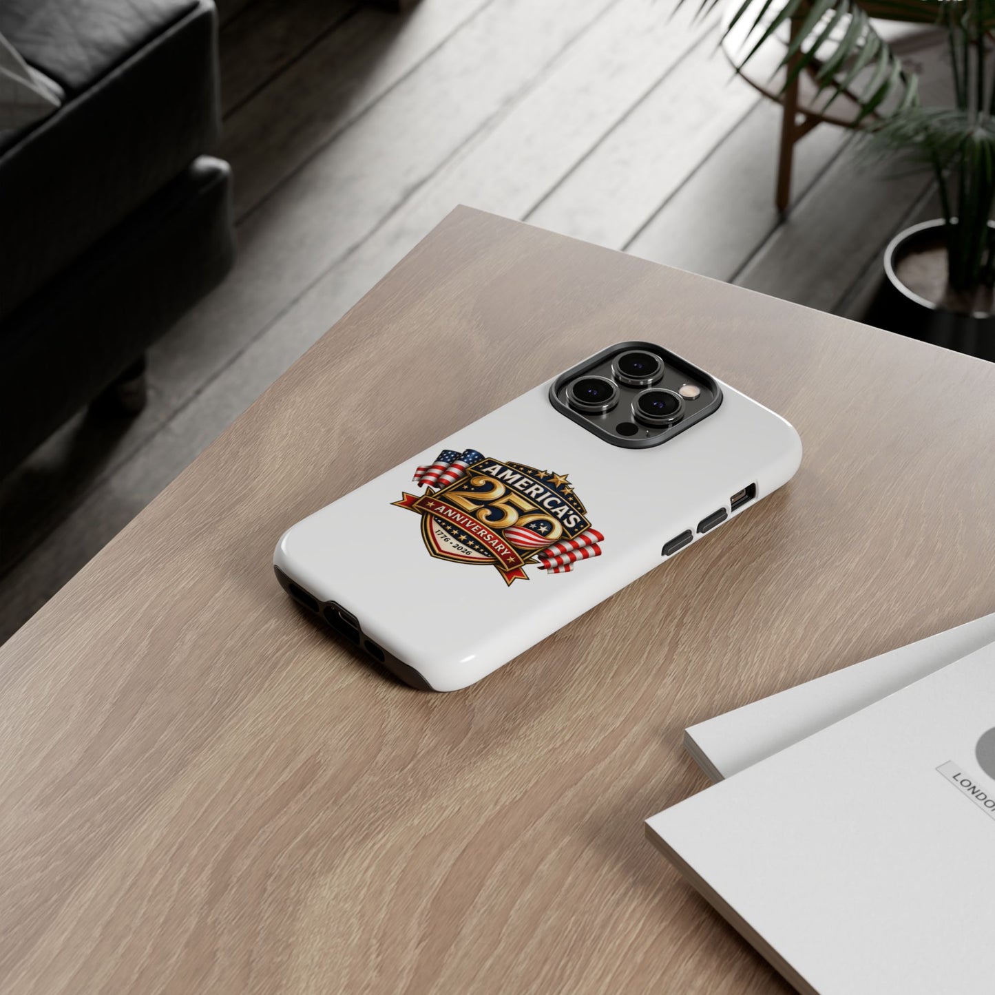 25th Anniversary Patriotic Phone Case — America’s Celebration Design