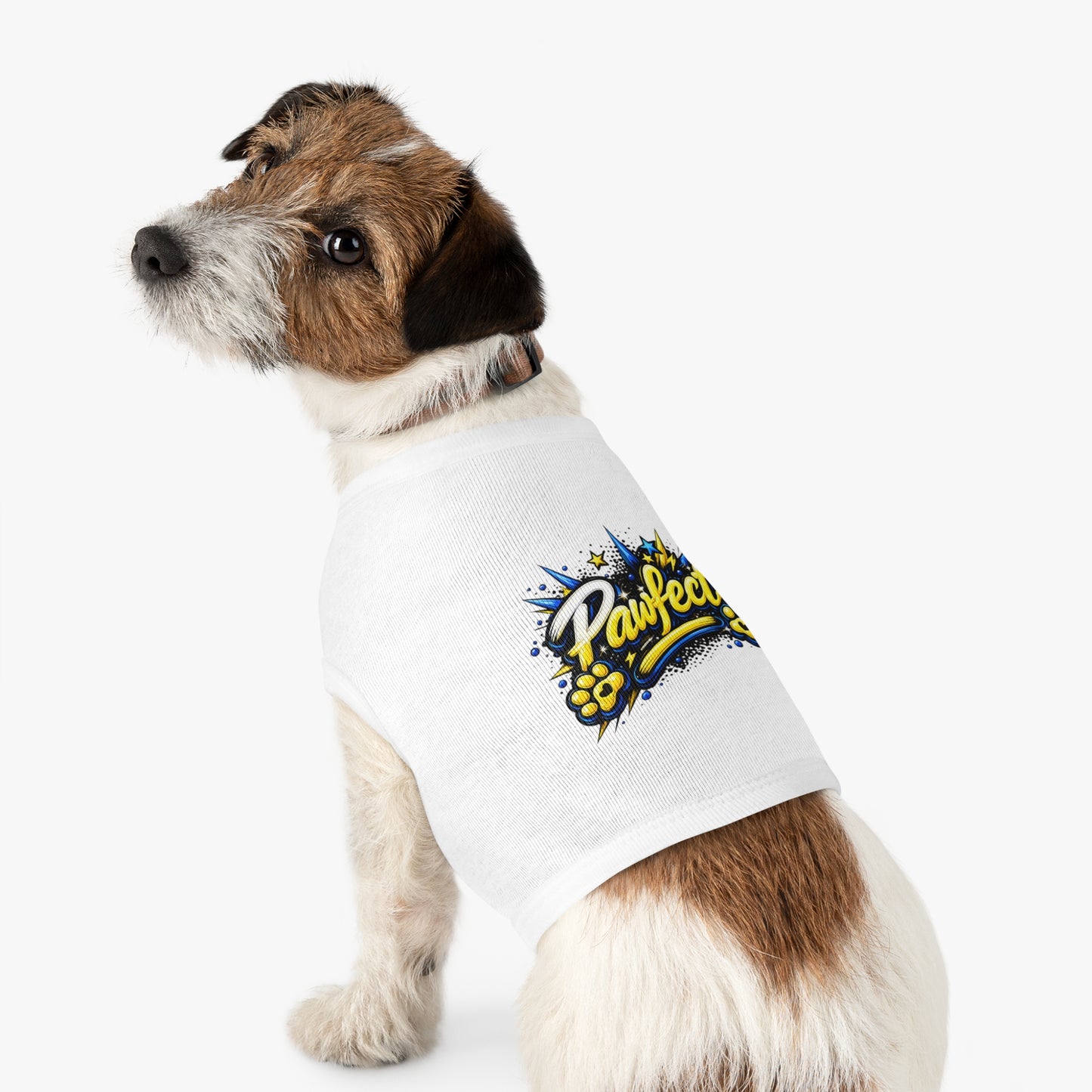 Pawfect Pet Tank Top — Cute Paw Print Dog & Cat Shirt