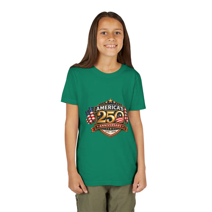 America's 250th Anniversary Youth Tee - Patriotic 1776–2026 Celebration Shirt