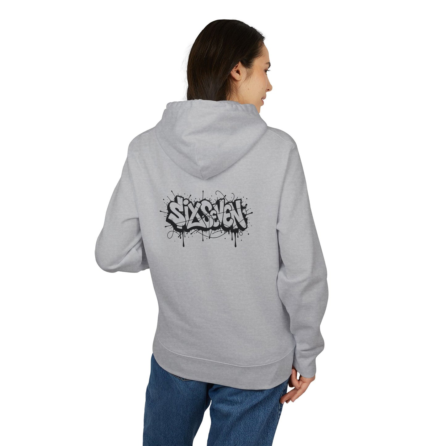 SixxSix Graffiti Hoodie — Urban Streetwear Pullover