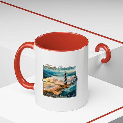 Coastal Lighthouse Coffee Mug – From Mountains to Coast Accent Mug