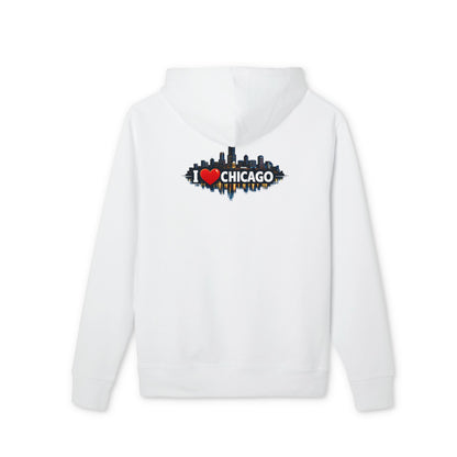 I  Chicago Skyline Hoodie — Cityscape Graphic Pullover