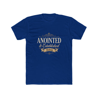 Anointed & Established Bishop T-Shirt — Christian Ministry Tee