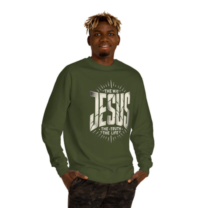 Jesus "The Way, The Truth, The Life" Sweatshirt