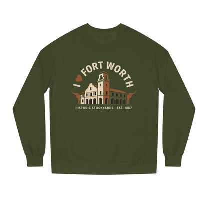 Fort Worth Historic Stockyards Sweatshirt — I  Fort Worth Crewneck