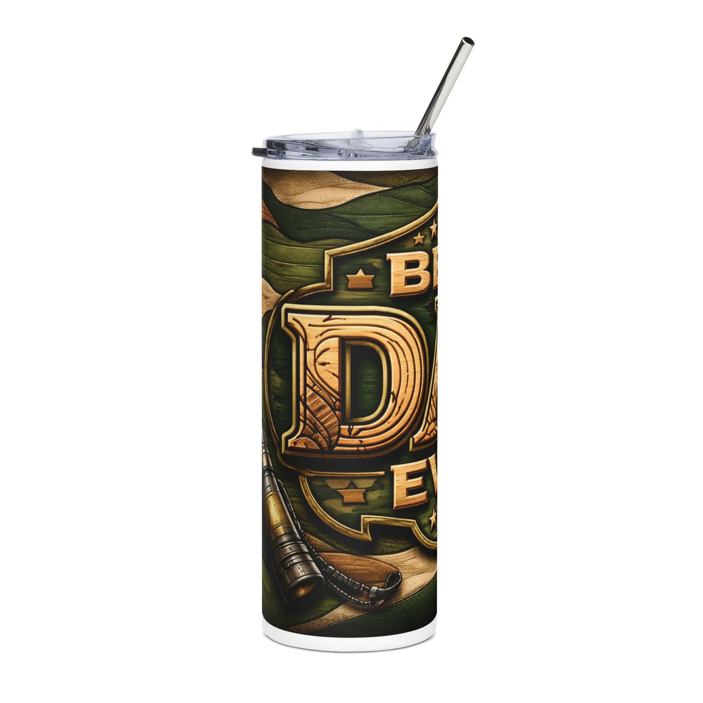 Best Dad Ever Stainless Steel Tumbler — 20oz Insulated Travel Cup