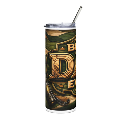 Best Dad Ever Stainless Steel Tumbler — 20oz Insulated Travel Cup