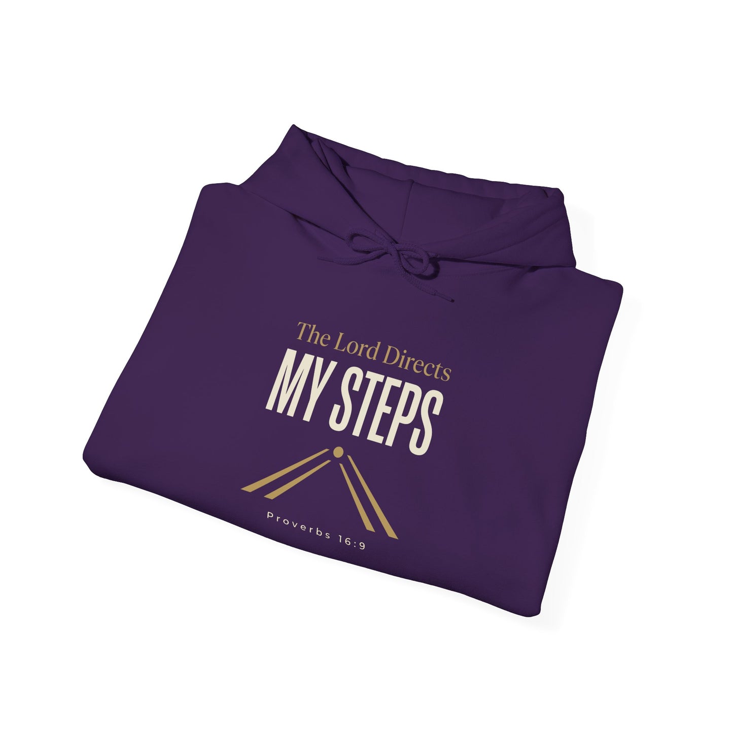 The Lord Directs My Steps -Proverbs 16:9 Hoodie