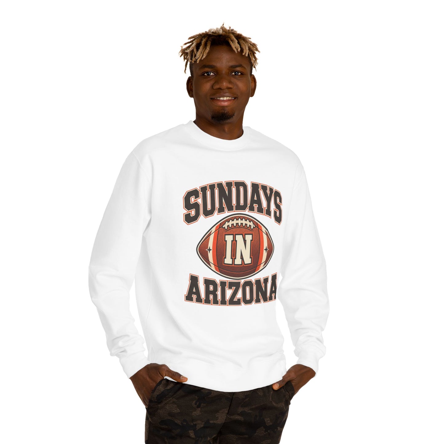 Sundays in Arizona Football Sweatshirt