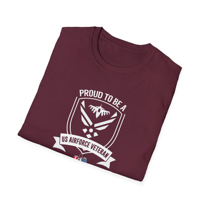 Proud to Be a US Airforce Veteran T-Shirt
