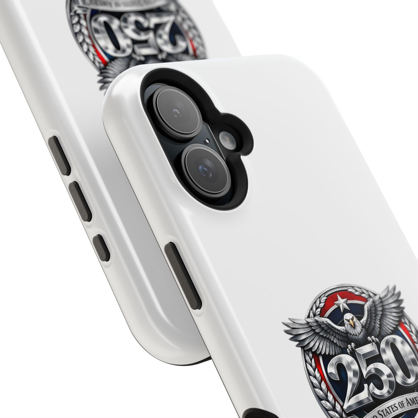 iPhone Magnetic Impact Case — 250th Anniversary Eagle Badge Design