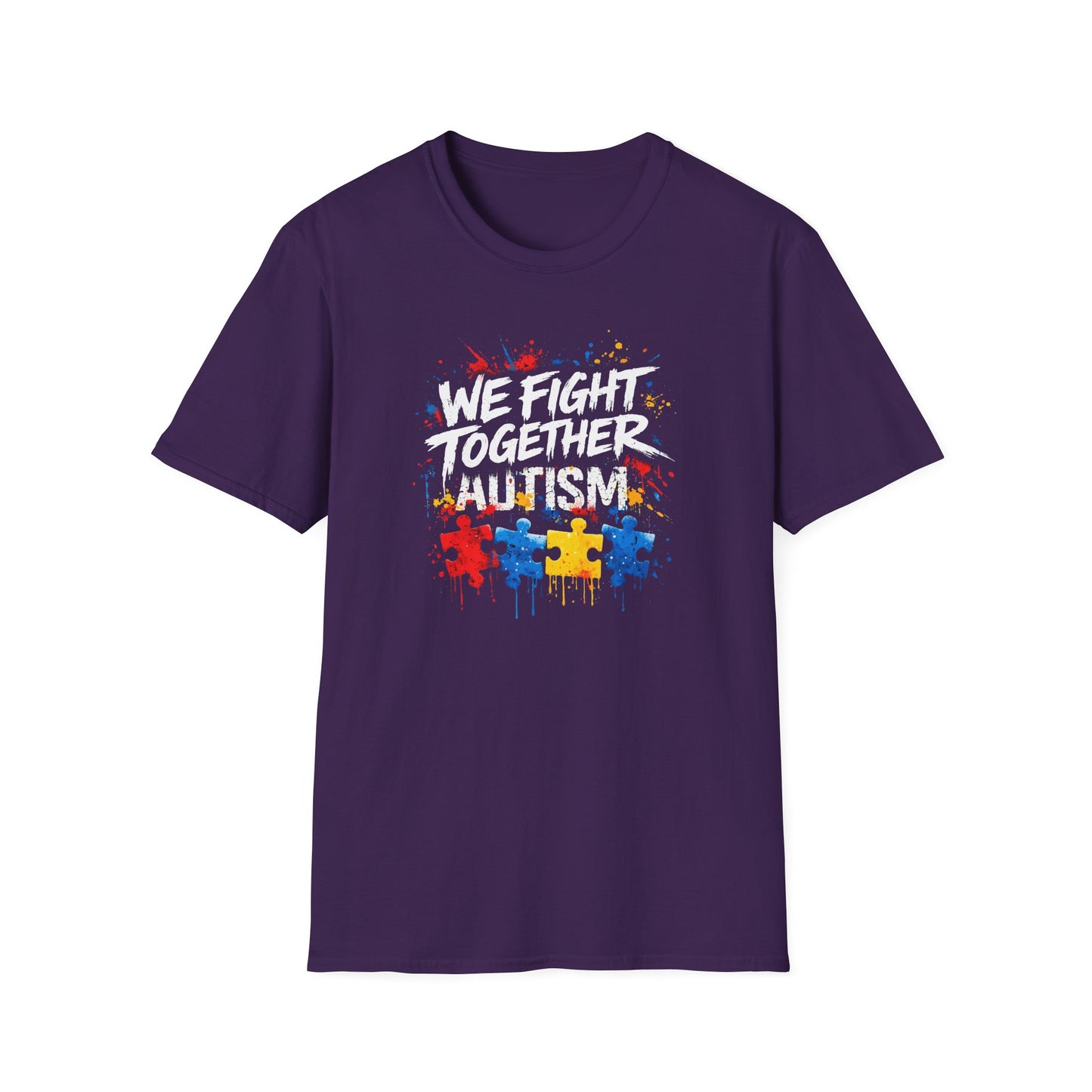 We Fight Together Autism T-Shirt