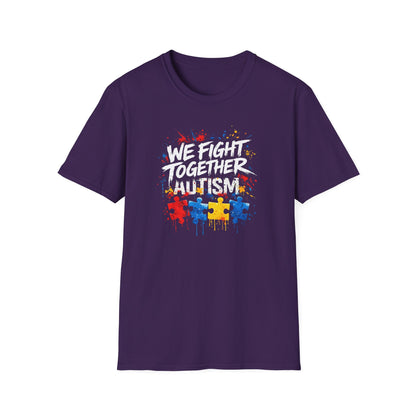 We Fight Together Autism T-Shirt
