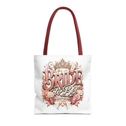 Bride-to-Be Floral Tote Bag - Bachelorette Gift & Bridal Shower Accessory