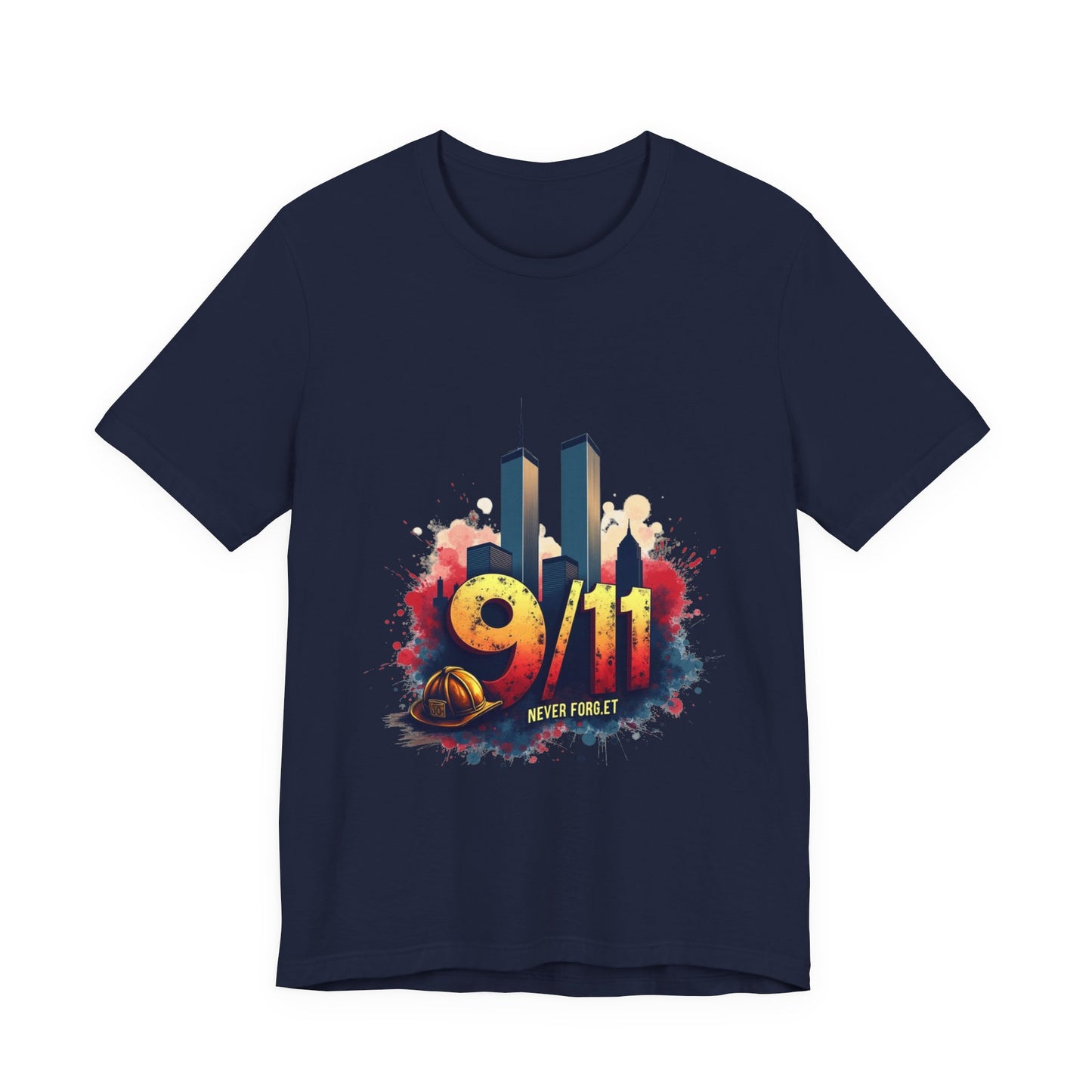 9/11 Memorial T-Shirt — Never Forget Tribute Tee