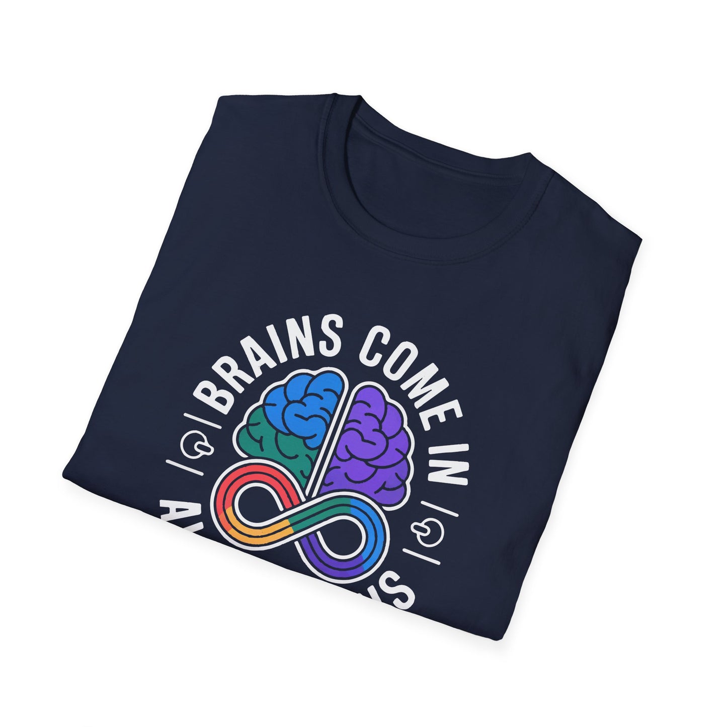 Brains Come in All Patterns T-Shirt
