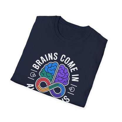 Brains Come in All Patterns T-Shirt