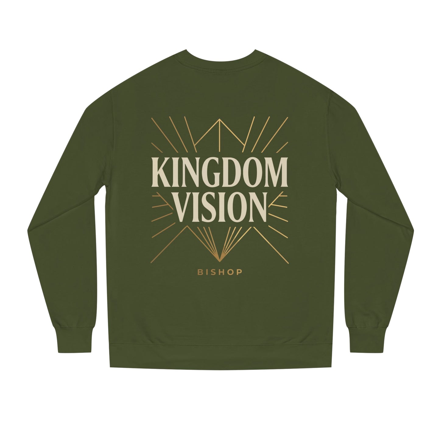 Kingdom Vision Sweatshirt — Faith-Based Inspirational Crewneck