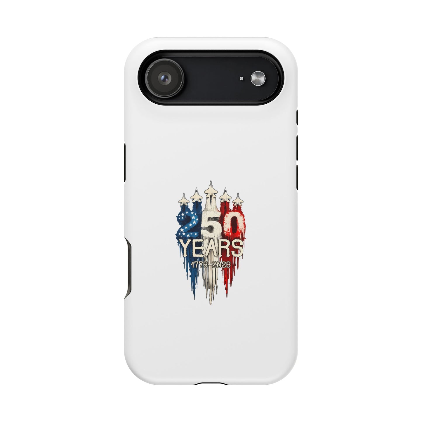 50 Years Patriotic iPhone Case — American Flag Anniversary Magnetic Impact-Resistant Case