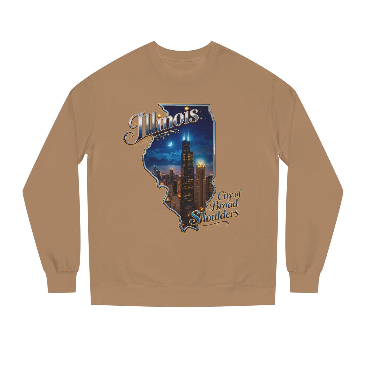 Illinois Skyline Sweatshirt – "City of Broad Shoulders" Crewneck