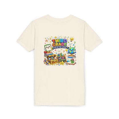 Third Grade Kids Tee — "Third Grade Out of the Classroom" Back-to-School Youth Shirt