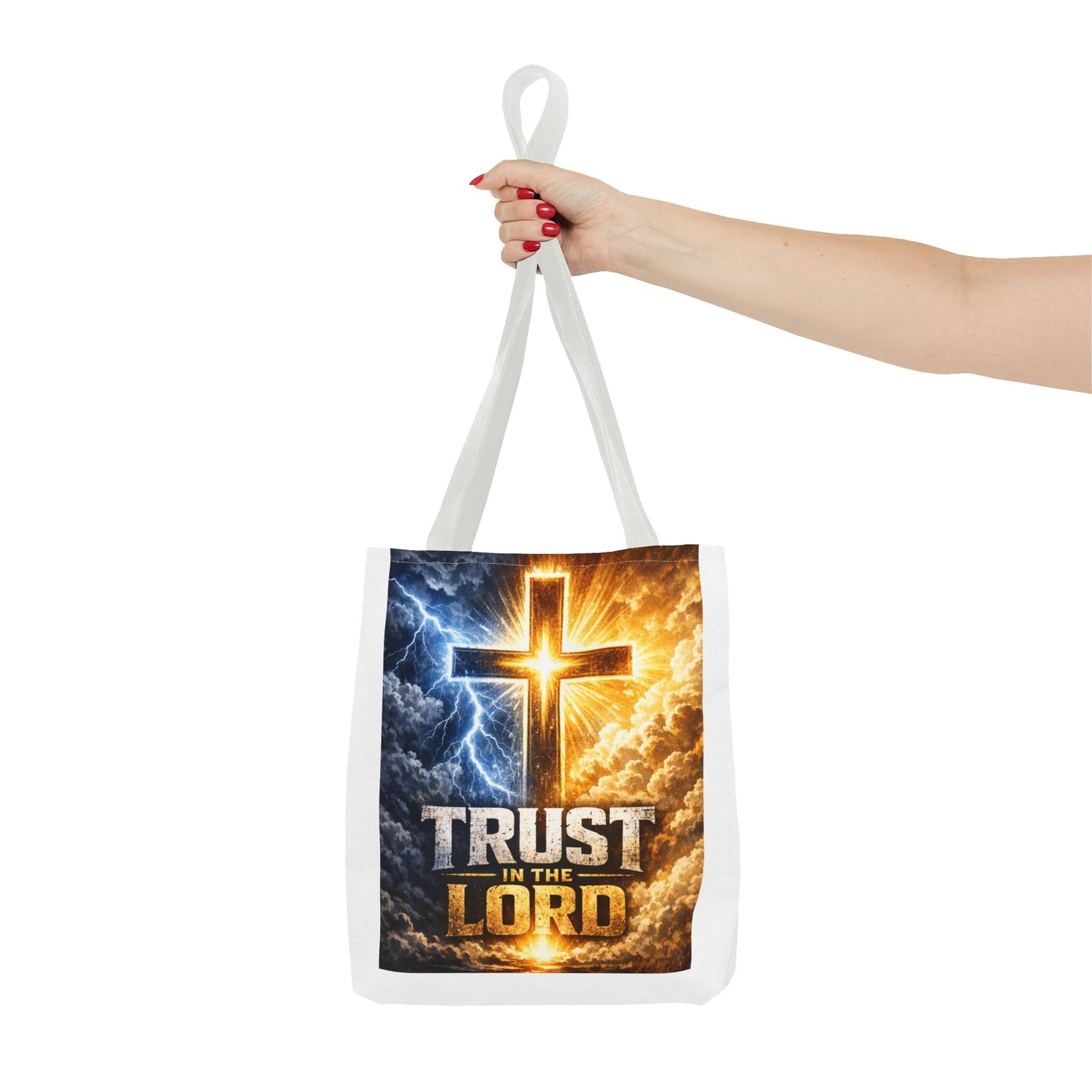 Trust in the Lord Cross Tote Bag