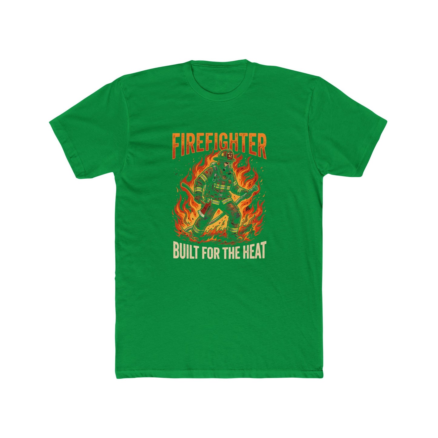 Firefighter T-Shirt – Built for the Heat Graphic Tee