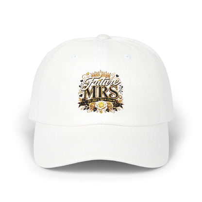 Classic Dad Cap — "Future Mrs." Floral Bridal Baseball Hat