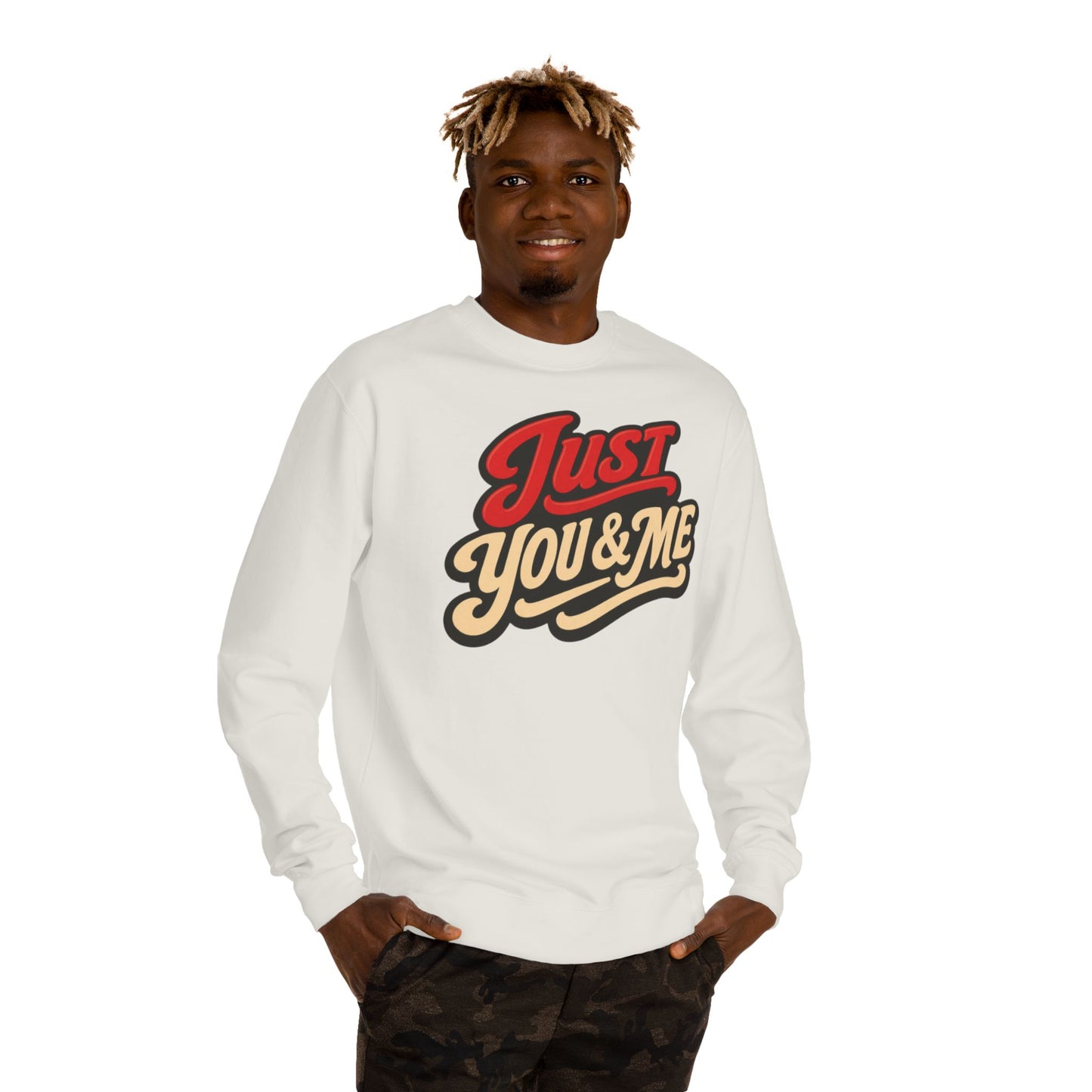 Just You & Me Sweatshirt – Retro Couples Crewneck