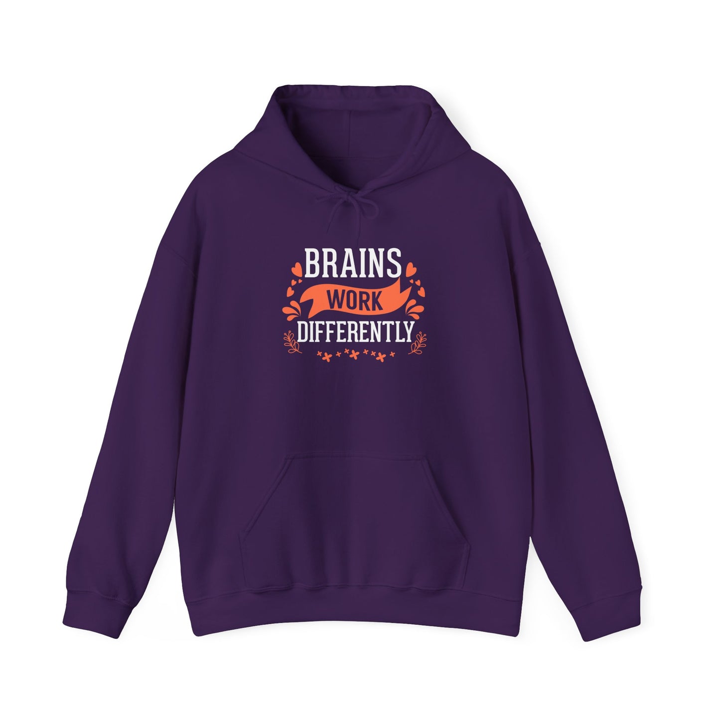 Brains Work Differently Hoodie