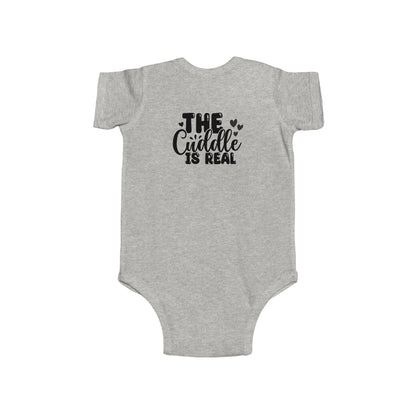 Infant Bodysuit "The Cuddle Is Real" - Cute Baby Onesie, Newborn Gift