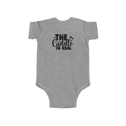 Infant Bodysuit "The Cuddle Is Real" - Cute Baby Onesie, Newborn Gift