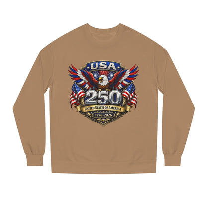 USA 250th Anniversary Eagle Sweatshirt — 1776-2026 Patriotic Crewneck