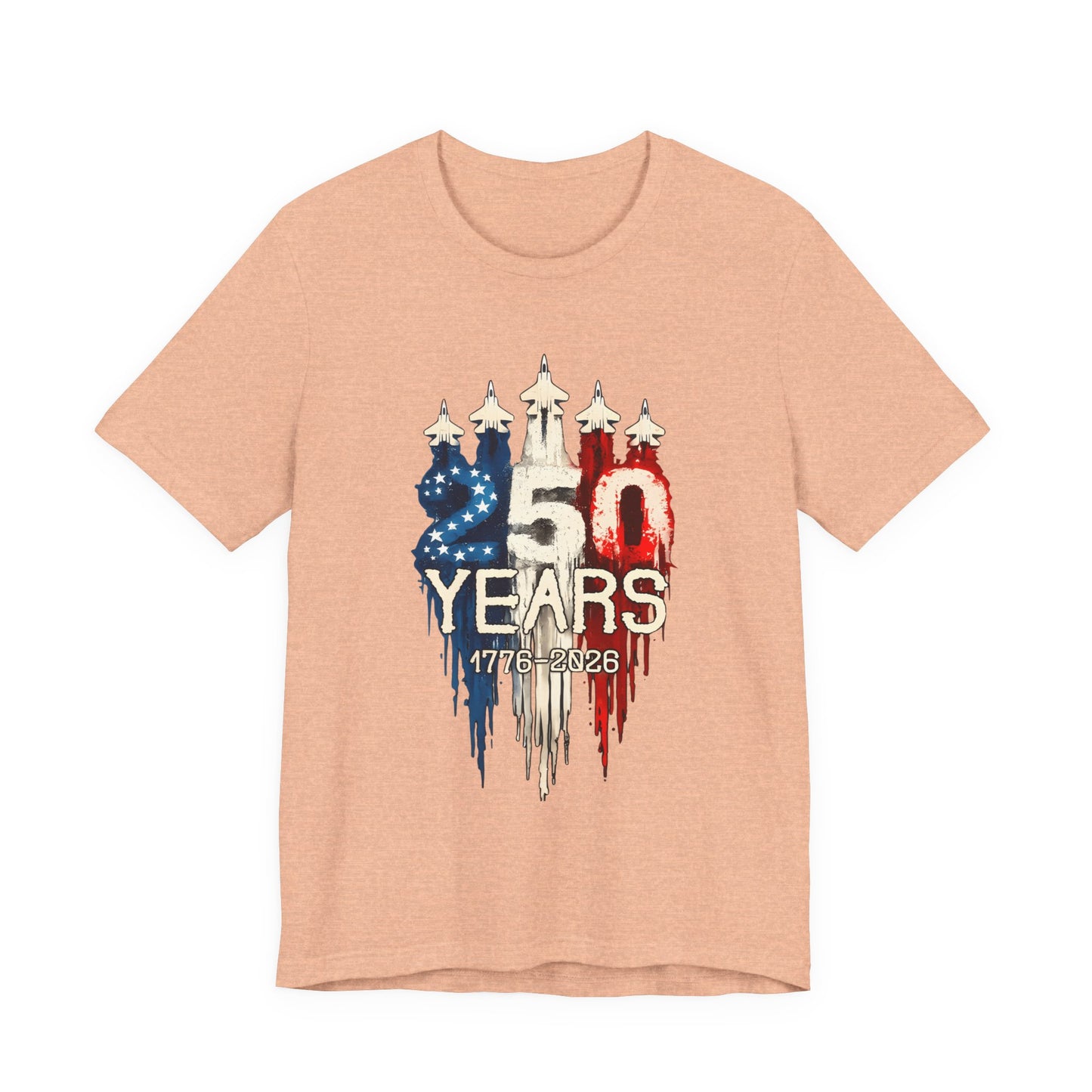 Independence 250th Anniversary Tee — "250 Years 1776–2026" Patriotic T-Shirt