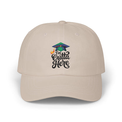 Graduation 'I’m Outta Here' Dad Cap