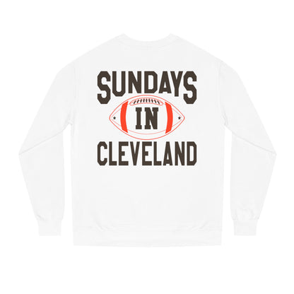 Sundays in Cleveland Football Sweatshirt