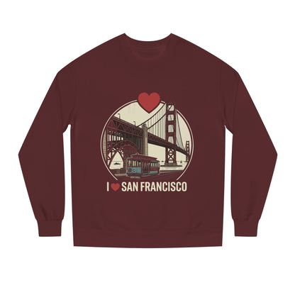 San Francisco Sweatshirt – I  San Francisco Golden Gate Bridge Crewneck