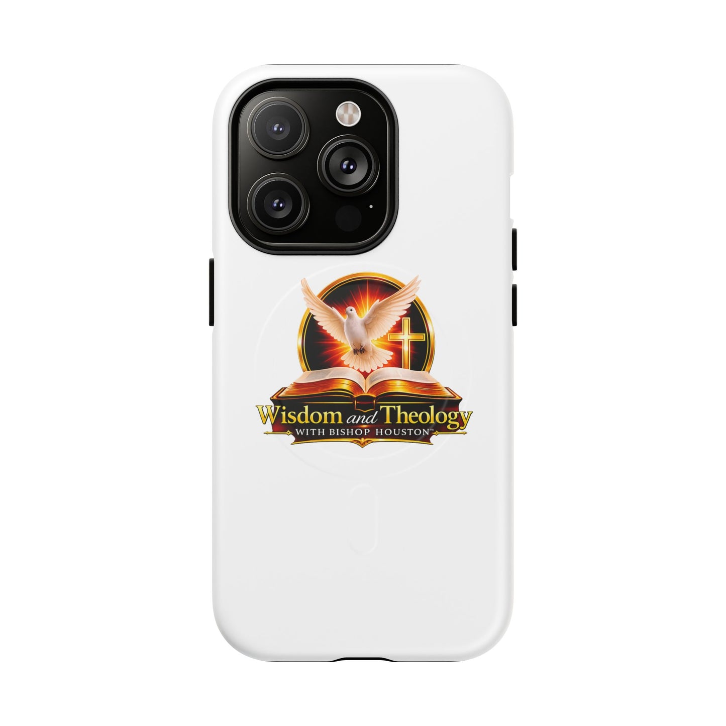 Wisdom and Theology Phone Case — Tough Magnetic Christian iPhone Cover