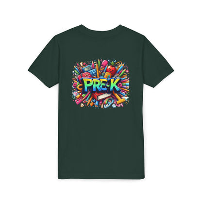 PRE-K Kids Tee — Colorful Back-to-School Pre-K Shirt for Preschoolers