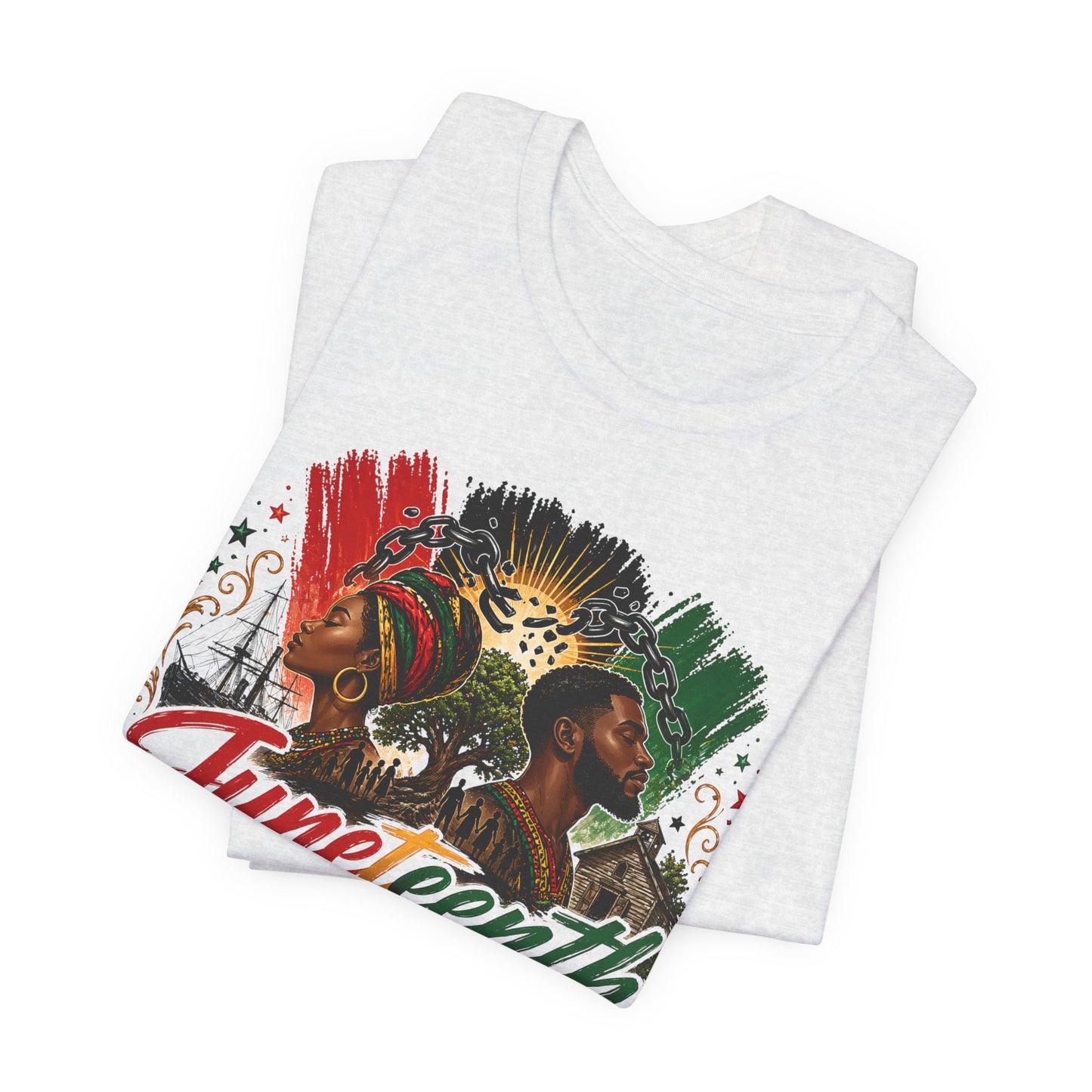 Juneteenth Celebration Tee — Freedom Resilience Juneteenth Graphic Shirt