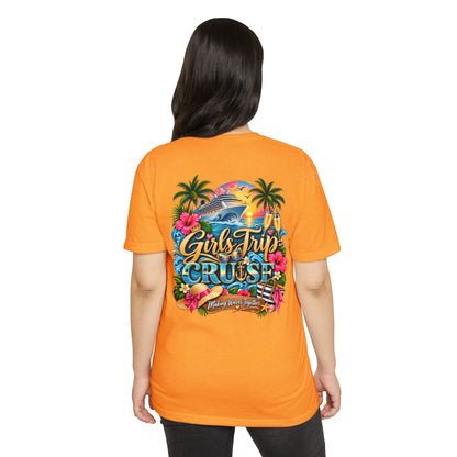 Girls Trip Cruise T-Shirt — Tropical Vacation Graphic Tee
