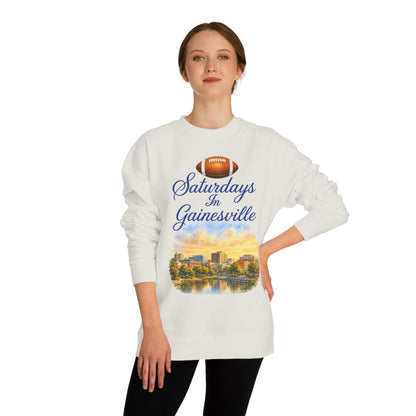 Saturdays in Gainesville Sweatshirt — Football City Skyline Crewneck