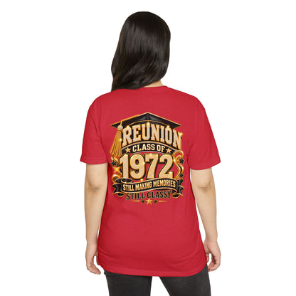 Class of 1972 Reunion T-Shirt – Still Making Memories, Still Classy