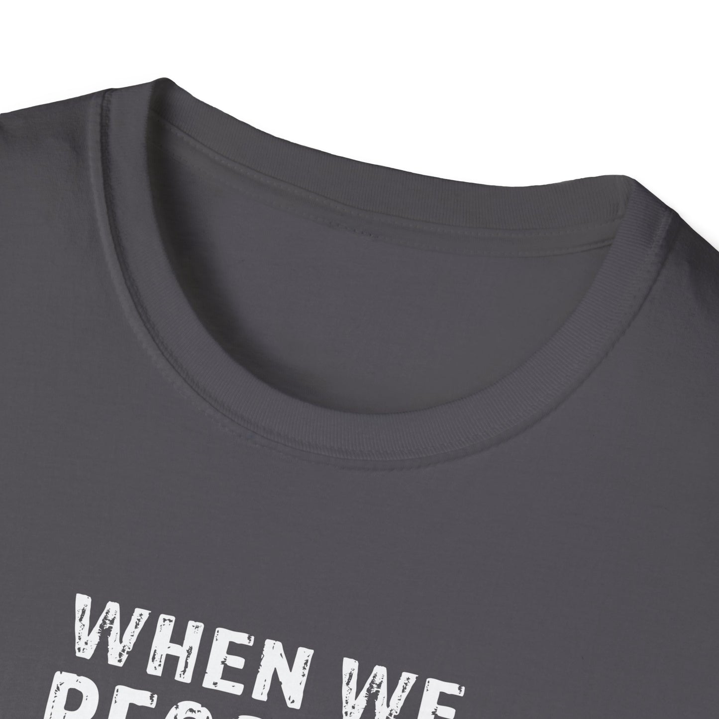 "When We Recover Loudly We Keep Others From Dying Quietly" T-Shirt