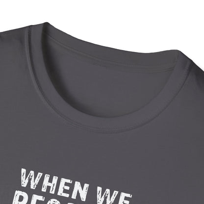 "When We Recover Loudly We Keep Others From Dying Quietly" T-Shirt